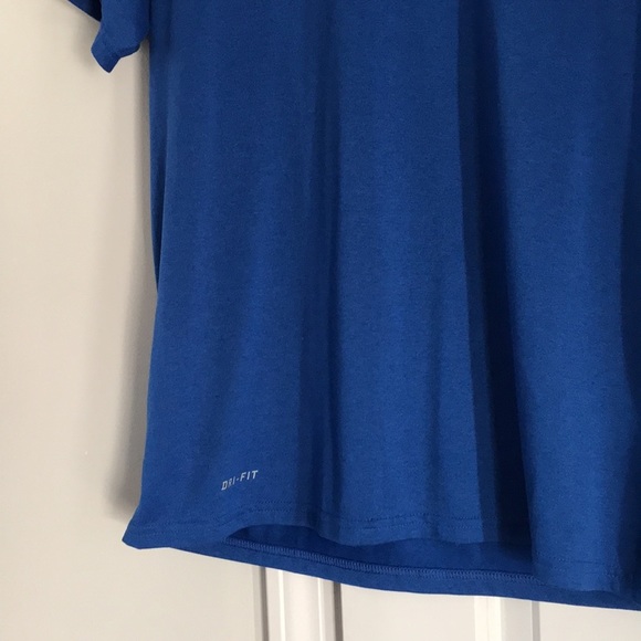 Nike Dri Fit Blue Shirt Sz. Medium - Picture 4 of 10